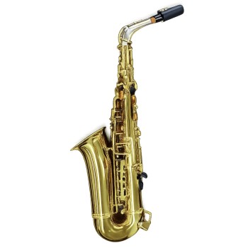 Sax Alto Jupiter JAS-567-565 Laqueado Tudel Prata